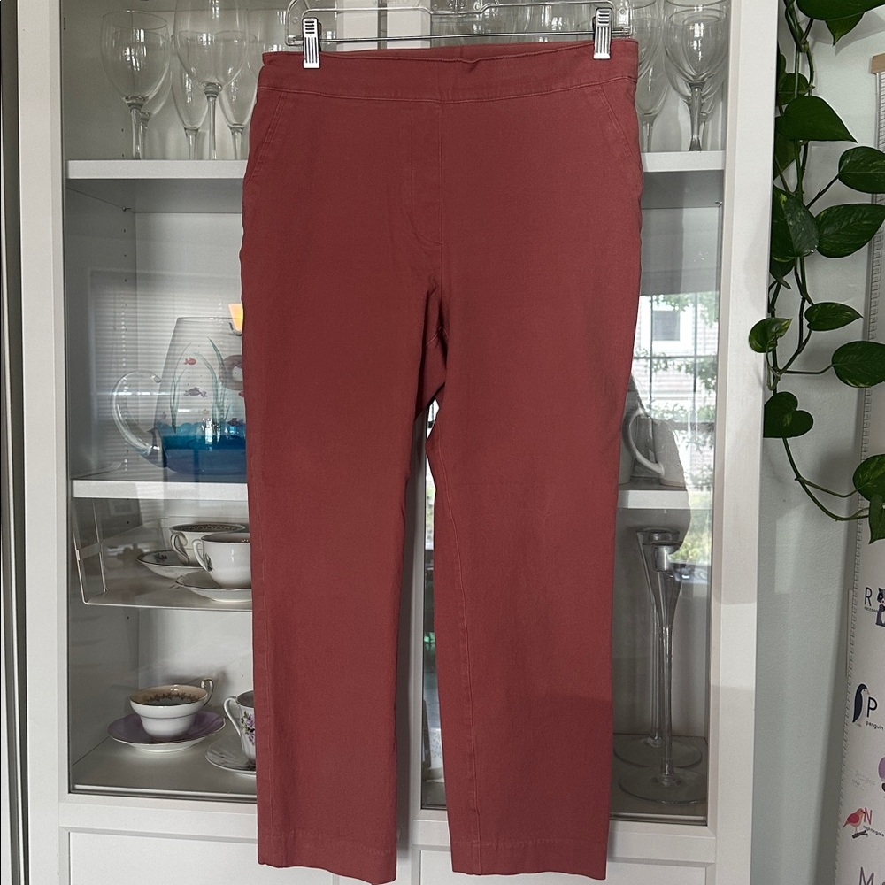 Spanx Coral cropped pants size M